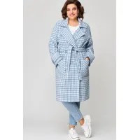 Пальто Svetlana Style 1687 голубой
