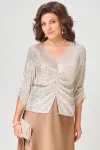 Блузка Fita 20791 Зария золотисто-бежевый