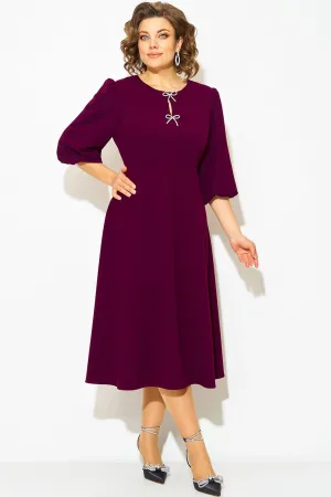 Платье Лилиана 1491 ежевика