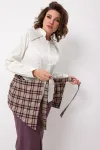 Юбка Begimoda 5016 Виноградная клетка
