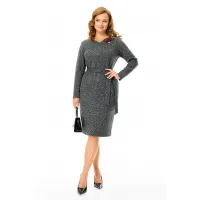 Платье T&n 7694 черный меланж