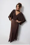 Платье Люше 4252 коричневый Платье Люше 4252 коричневый