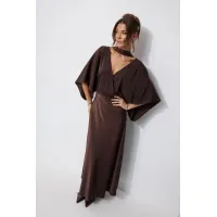 Платье Люше 4252 коричневый