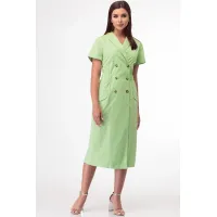 Платье Anelli 854 зелень Платье Anelli 854 зелень