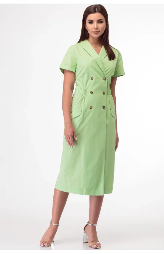 Платье Anelli 854 зелень