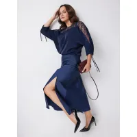 Блузка Condra Deluxe 16297 синий