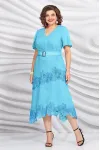 Платье Mira Fashion 5426-3 голубой