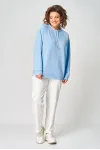 Кофта Rumoda 2270 голубой Кофта Rumoda 2270 голубой