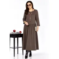 Платье Taita Plus 2524-1 капучино Платье Taita Plus 2524-1 капучино