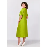 Платье Mira Fashion 5555-2 зелень