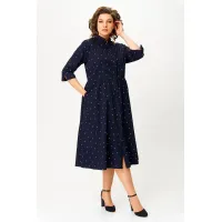 Платье Белэльстиль 811-233 темно-синий