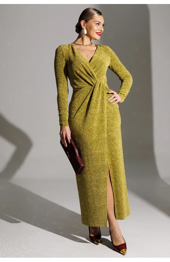 Платье Мода-Юрс 25-2879 золото