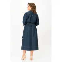 Платье Кокетка И К 1501 джинсовый