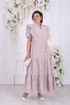 Платье Ninele 6131 Пудра Платье Ninele 6131 Пудра