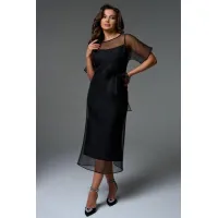 Платье Lenata 16468 черный Платье Lenata 16468 черный