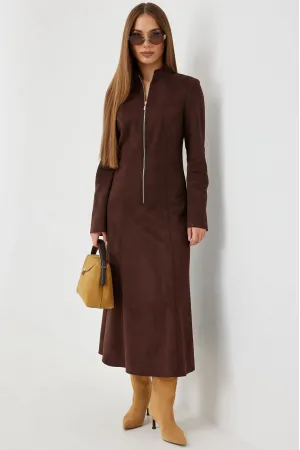 Платье Vesnaletto 4331 коричневый