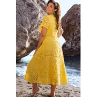 Платье Vittoria Queen 25573 желтый