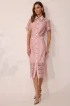 Платье Люше 4107 розовый