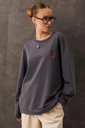 Кофта Go F1101vm/30-03 графит