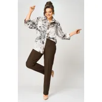 Брюки Белэльстиль 609-323 темно-коричневый