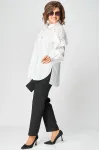 Блузка Eva Grant 7174-1 белый