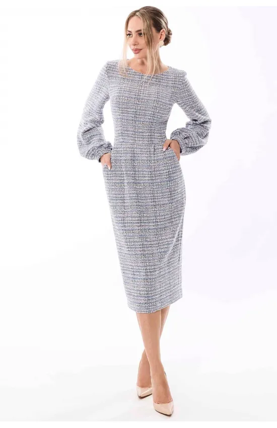 Платье Golden Valley 4855-2 голубой