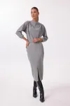 Платье Kaloris 2217 серый