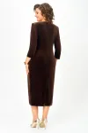 Платье Дали 7062 шоколад