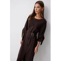 Платье Люше 4212 коричневый