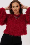 Кофта Mislana 11017 бордовый