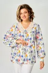 Блузка Svetlana Style 2304 белый принт Блузка Svetlana Style 2304 белый принт