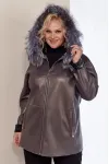Пальто Shetti 2158 баклажан