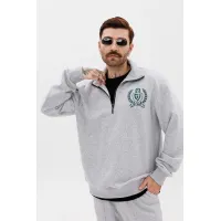 Кофта Go m4077/50-04 (176-182) серый меланж