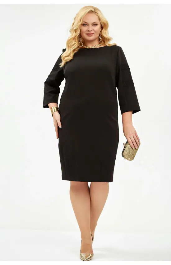 Платье Axxa 55230 черный Платье Axxa 55230 черный
