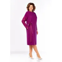 Платье Ольга Стиль С1006 фуксия