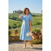 Платье Лилиана 1519 голубой