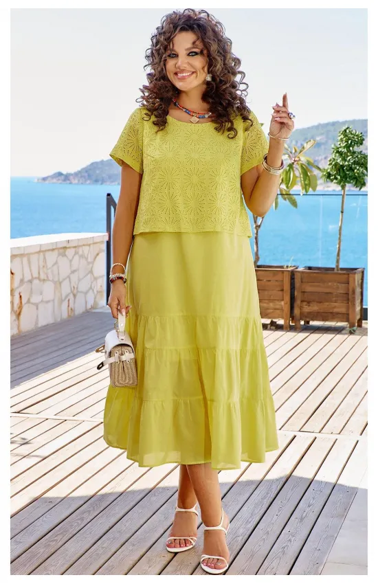 Платье Vittoria Queen 24543 * Желтый