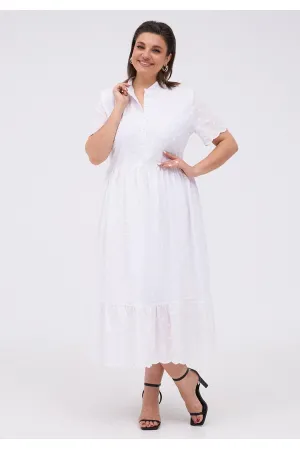 Платье Kavari 1087 белый