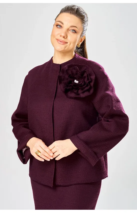 Пиджак Bonna Image 1032-2 фиолетовый