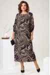 Платье Romanovich 1-2442 чёрно-бежевый Платье Romanovich 1-2442 чёрно-бежевый