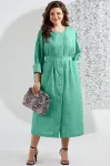 Платье Mira Fashion 5552-2 бирюза