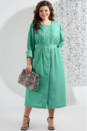 Платье Mira Fashion 5552-2 бирюза