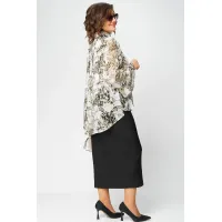 Блузка Eva Grant 7221 олива