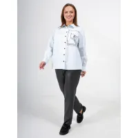 Блузка Condra Deluxe 16261 голубой