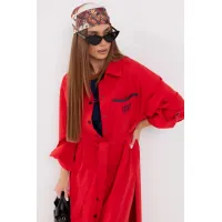 Плащ Vesnaletto 4233 красный Плащ Vesnaletto 4233 красный