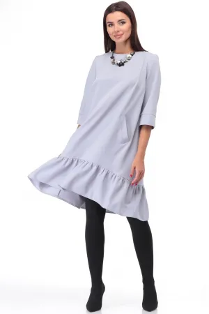 Платье Taita Plus 2021 светло-серый оттенок