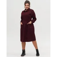 Платье Anelli 1169 Бордовый