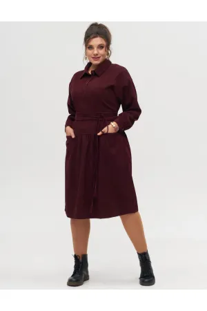 Платье Anelli 1169 Бордовый