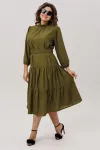 Платье Anelli 1798 испанская оливка Платье Anelli 1798 испанская оливка