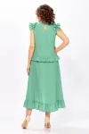Платье Mira Fashion 5695 зеленый